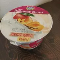 चीनी की मात्रा Buttermilch-Dessert Aprikose-Mango-Vanille