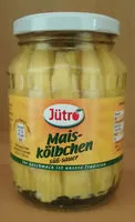 入っている砂糖の量 Maiskölbchen süß-sauer