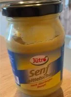 入っている砂糖の量 Senf Mittelscharf