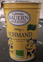 Suhkru kogus sees Schmand