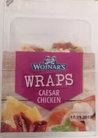 入っている砂糖の量 Wraps - Caesar Chicken