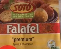 Количество сахара в Falafel premium farcis à l'hummus