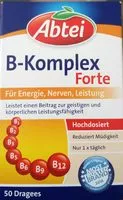 Jumlah gula yang masuk B-Komplex Fortr