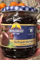 入っている砂糖の量 Schwarze Kirsche