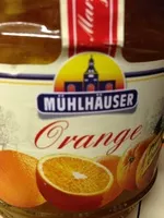 入っている砂糖の量 Orangen-Bitterorangen-Marmelade