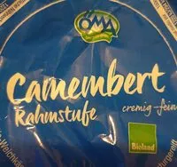 İçindeki şeker miktarı Camembert Rahmstufe