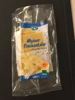 İçindeki şeker miktarı Allgäuer Emmentaler