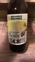 中的糖分和营养成分 Riedenburger brauhaus