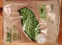 Zuckermenge drin Junge Erbsen