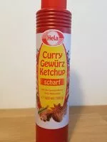 Sokerin määrä sisällä Curry Gewürz Ketchup scharf