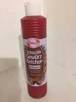 Cantidad de azúcar en Schaschlik Ketchup