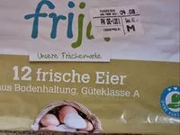 Amount of sugar in 12 frische Eier