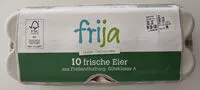 Amount of sugar in 10 frische Eier aus Freilandhaltung, Güteklasse A