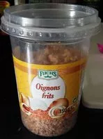 含糖量 Oignons frits