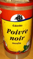 Amount of sugar in Poivre noir moulu