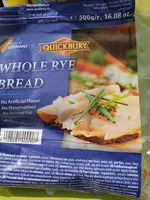 含糖量 Quickbury Rye Bread