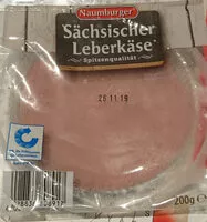 Zucker und Nährstoffe drin Naumburger