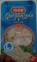 Cantidad de azúcar en Gorgonzola dolce