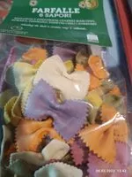 Cantidad de azúcar en Farfalle