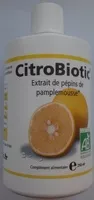 Sucre et nutriments contenus dans Citrobiotic