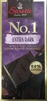 Zuckermenge drin No. 1 Extra Dark 85%