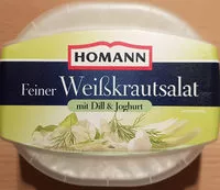 Zuckermenge drin Feiner Weißkrautsalat mit Dill & Joghurt