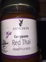 Quantité de sucre dans Curry paste Red Thai