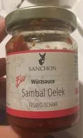 Quantité de sucre dans Sambal Oelek