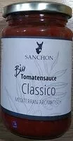 Quantité de sucre dans Bio Tomatensauce Classico