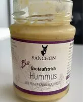 Quantité de sucre dans Brotaufstrich Hummus