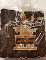 Zucker und Nährstoffe drin Omas schwarzbrot