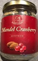含糖量 Mandel cranberry