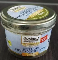 İçindeki şeker miktarı Geflügel Frühstücksfleisch