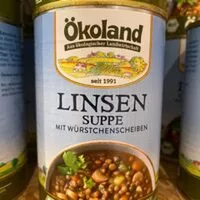 İçindeki şeker miktarı Linsensuppe mit Würstchen