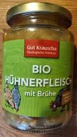 Zuckermenge drin Bio Hühnerfleisch mit Brühe