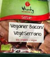 Seitan vegan bacon