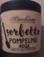 Quantité de sucre dans Sorbet Pamplemousse