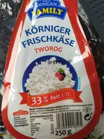 İçindeki şeker miktarı Körniger Frischkäse 33 % Fett