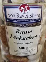 Sucre et nutriments contenus dans Von ravensberg