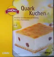 Количество сахара в Quark Kuchen