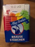 入っている砂糖の量 Ahoj-brause Brause-stäbchen