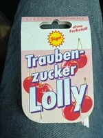 Amount of sugar in trauben zucker lolly