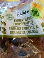 Sucre et nutriments contenus dans Klaus karg kg