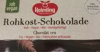 İçindeki şeker miktarı Rohkost schokolade