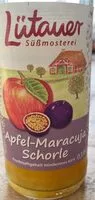 Zuckermenge drin Apfel-Maracuja Schorle