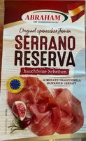 Sokerin määrä sisällä Serrano Reserva
