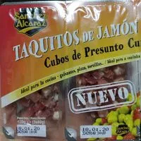 Quantité de sucre dans Tacos jamón