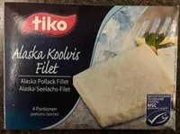 Количество сахара в Alaska koolvis filet