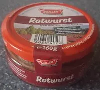 Количество сахара в Rotwurst