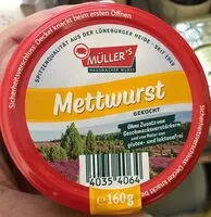 Amount of sugar in Mettwurst gekocht